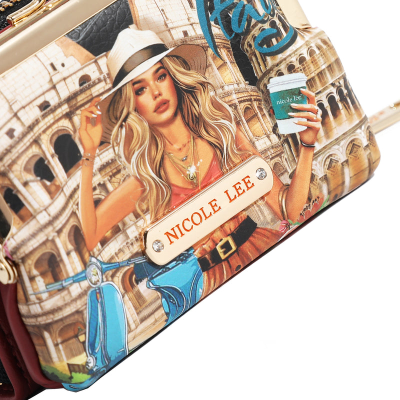 MINI JULIA WALLET (<tc>MARTHA TRAVELS ITALY</tc>)