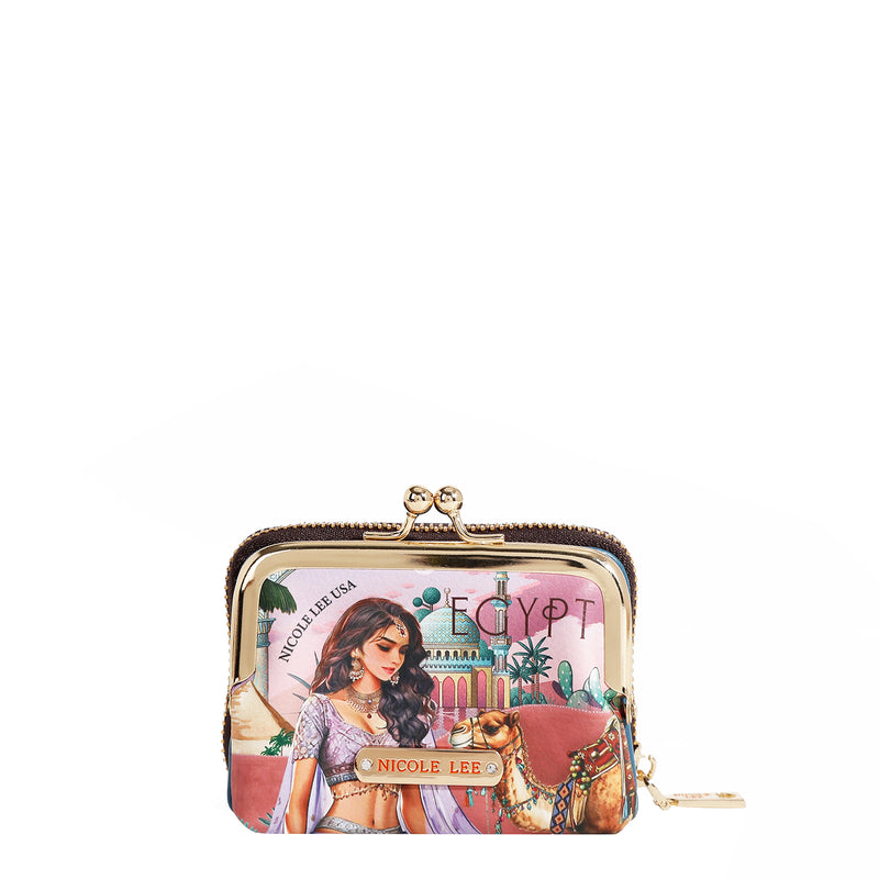 MINI JULIA WALLET (<tc>QUEEN CLEOPATRA</tc>)