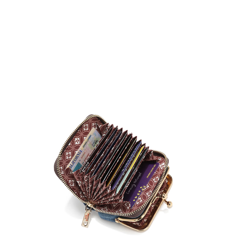 MINI JULIA DENIM WALLET (<tc><tc>Family Yearbook</tc></tc>)