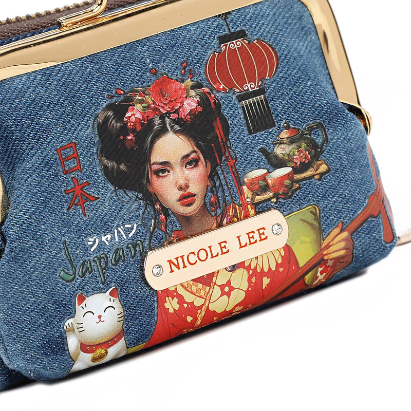 MINI JULIA DENIM WALLET (<tc><tc>Ladies Night Out</tc></tc>)