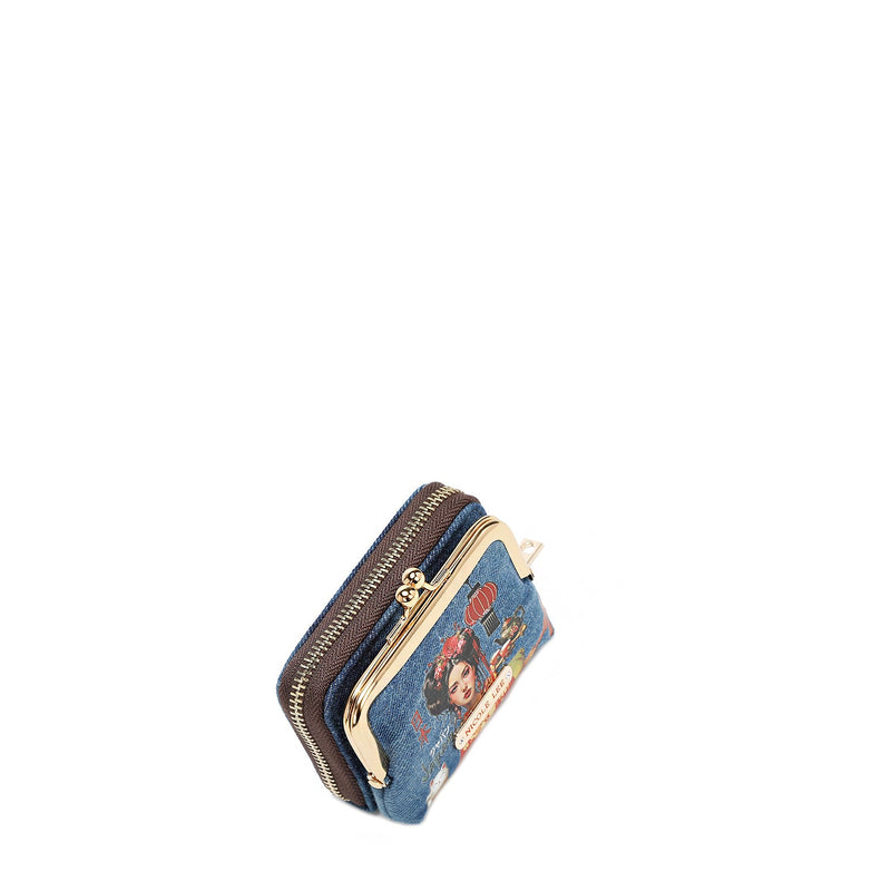MINI JULIA DENIM WALLET (<tc><tc>Ladies Night Out</tc></tc>)