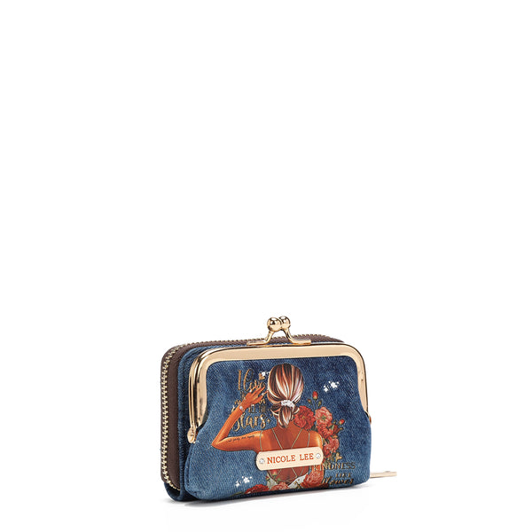 MINI JULIA DENIM WALLET (<tc><tc>Blind Date</tc></tc>)