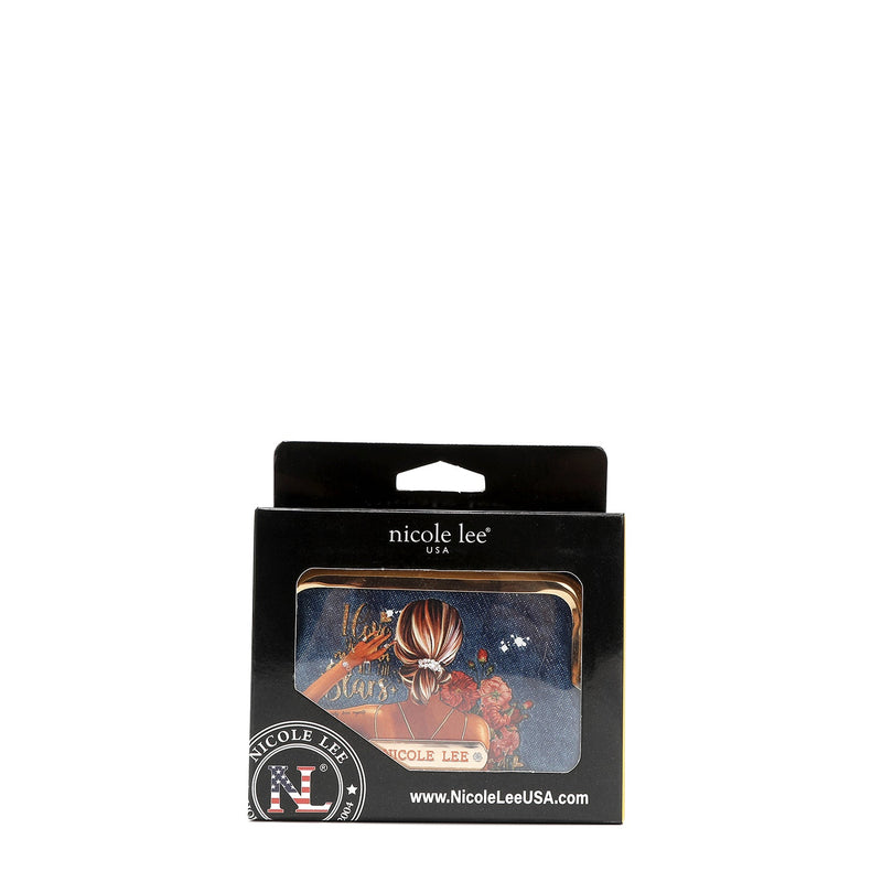 MINI JULIA DENIM WALLET (<tc><tc>Ladies Night Out</tc></tc>)