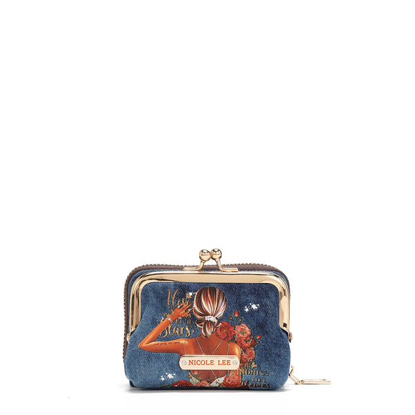 MINI JULIA DENIM WALLET (<tc><tc>Blind Date</tc></tc>)