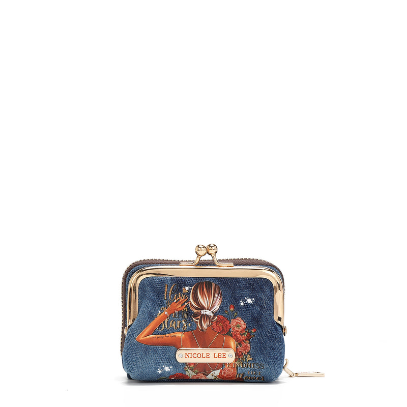 MINI JULIA DENIM WALLET (<tc><tc>Blind Date</tc></tc>)