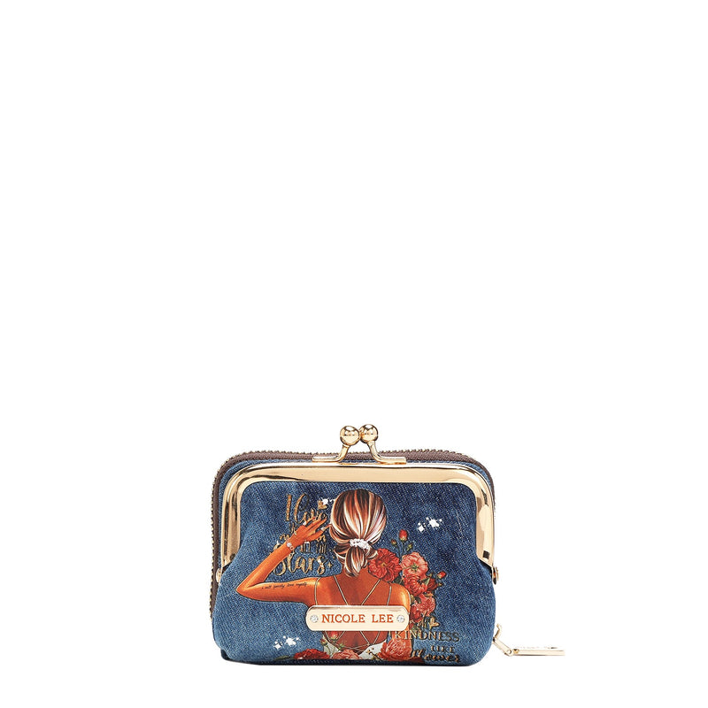 MINI JULIA DENIM WALLET (<tc><tc>Ladies Night Out</tc></tc>)