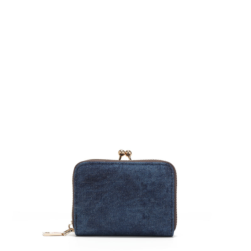 MINI JULIA DENIM WALLET (<tc><tc>Family Yearbook</tc></tc>)