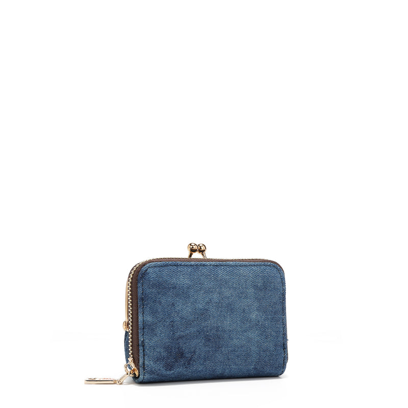 MINI JULIA DENIM WALLET (<tc><tc>Hollywood Drive</tc></tc>)