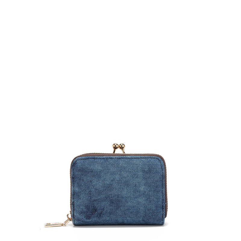 MINI JULIA DENIM WALLET (<tc><tc>Hollywood Drive</tc></tc>)