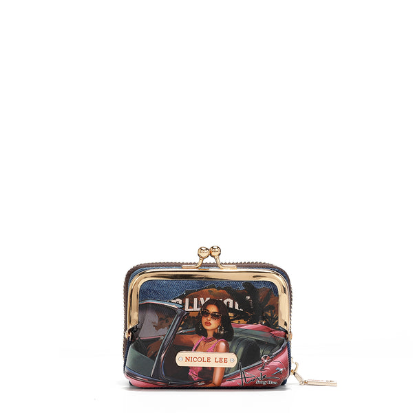 MINI JULIA DENIM WALLET (<tc><tc>Hollywood Drive</tc></tc>)