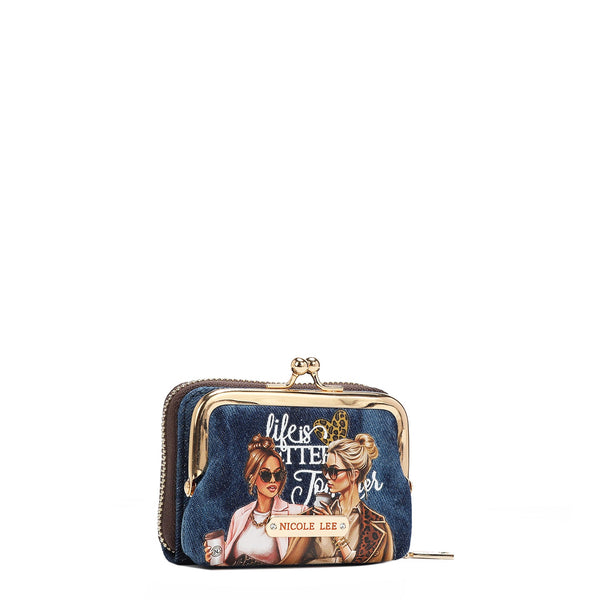 MINI JULIA DENIM WALLET (<tc><tc>Ladies Night Out</tc></tc>)