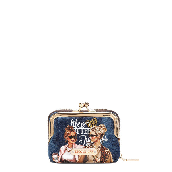 MINI JULIA DENIM WALLET (<tc><tc>Ladies Night Out</tc></tc>)