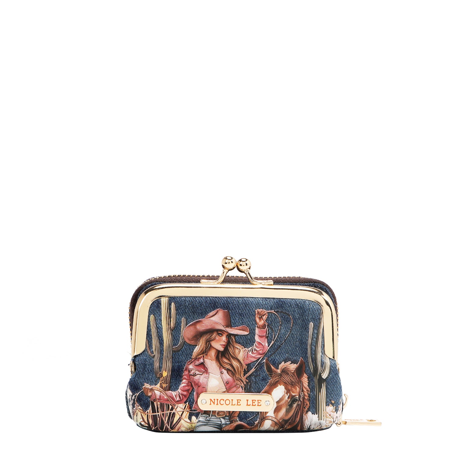 JULIA MINI-DENIM-GELDBÖRSE (<tc>SOFIA MONTANA</tc>)