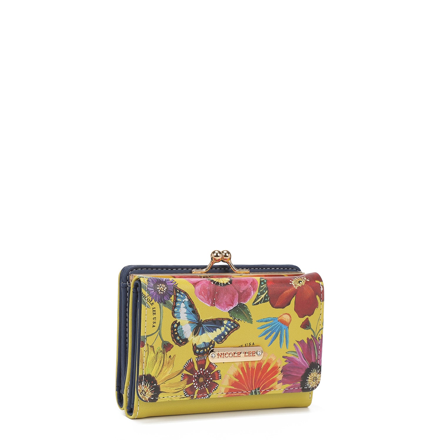 CARTERA TRIPLE COMPACTA DE MODA CON BLOQUEO RFID