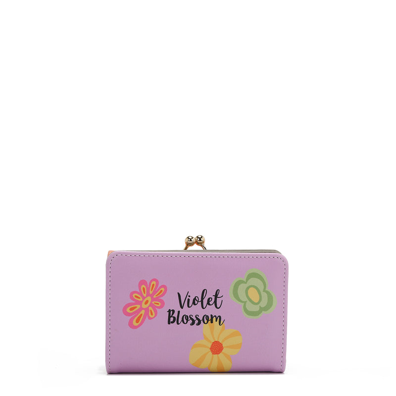 AGUSTINA TRIFOLD WALLET (<tc>VIOLET BLOSSOM</tc>)