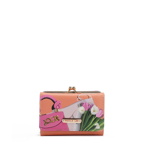 AGUSTINA TRIFOLD WALLET (<tc>VIOLET BLOSSOM</tc>)