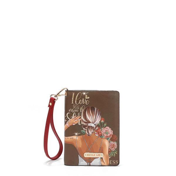 PASSPORT WALLET WITH STRAP (<tc><tc>Blind Date</tc></tc>)
