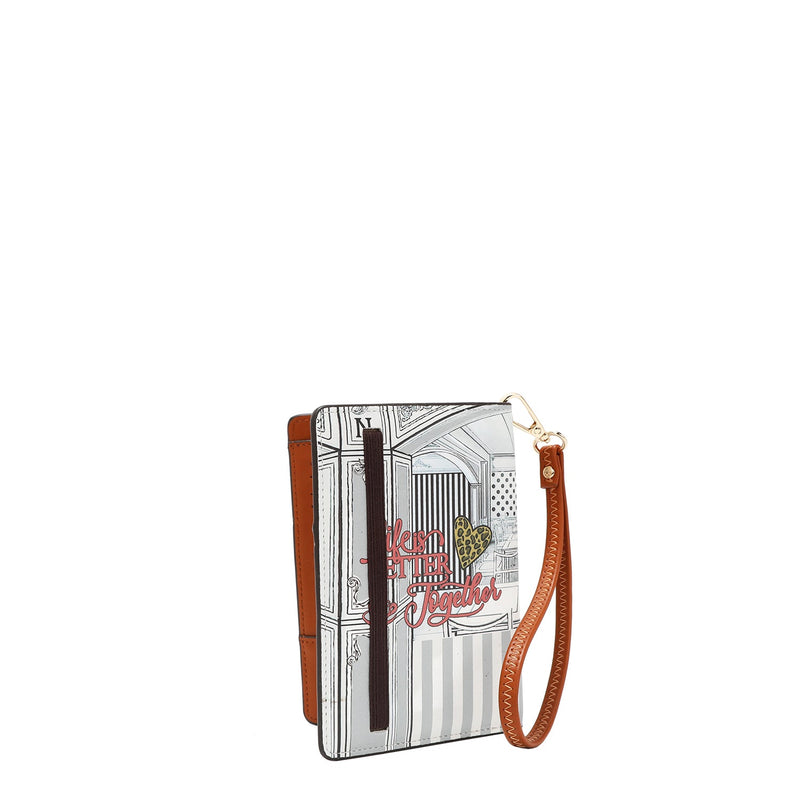 PASSPORT WALLET WITH STRAP (<tc><tc>Ladies Night Out</tc></tc>)
