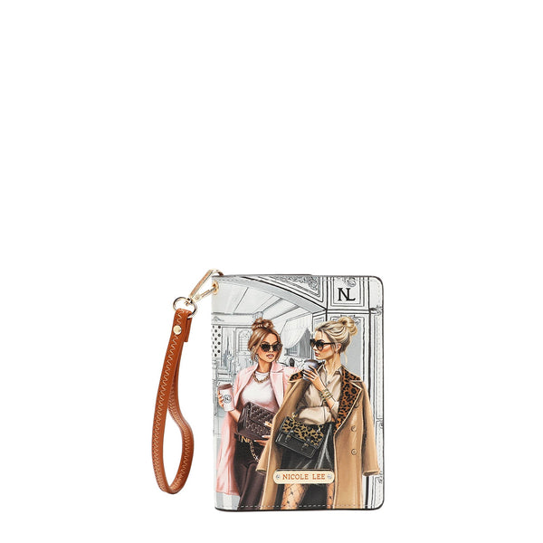 PASSPORT WALLET WITH STRAP (<tc><tc>Ladies Night Out</tc></tc>)