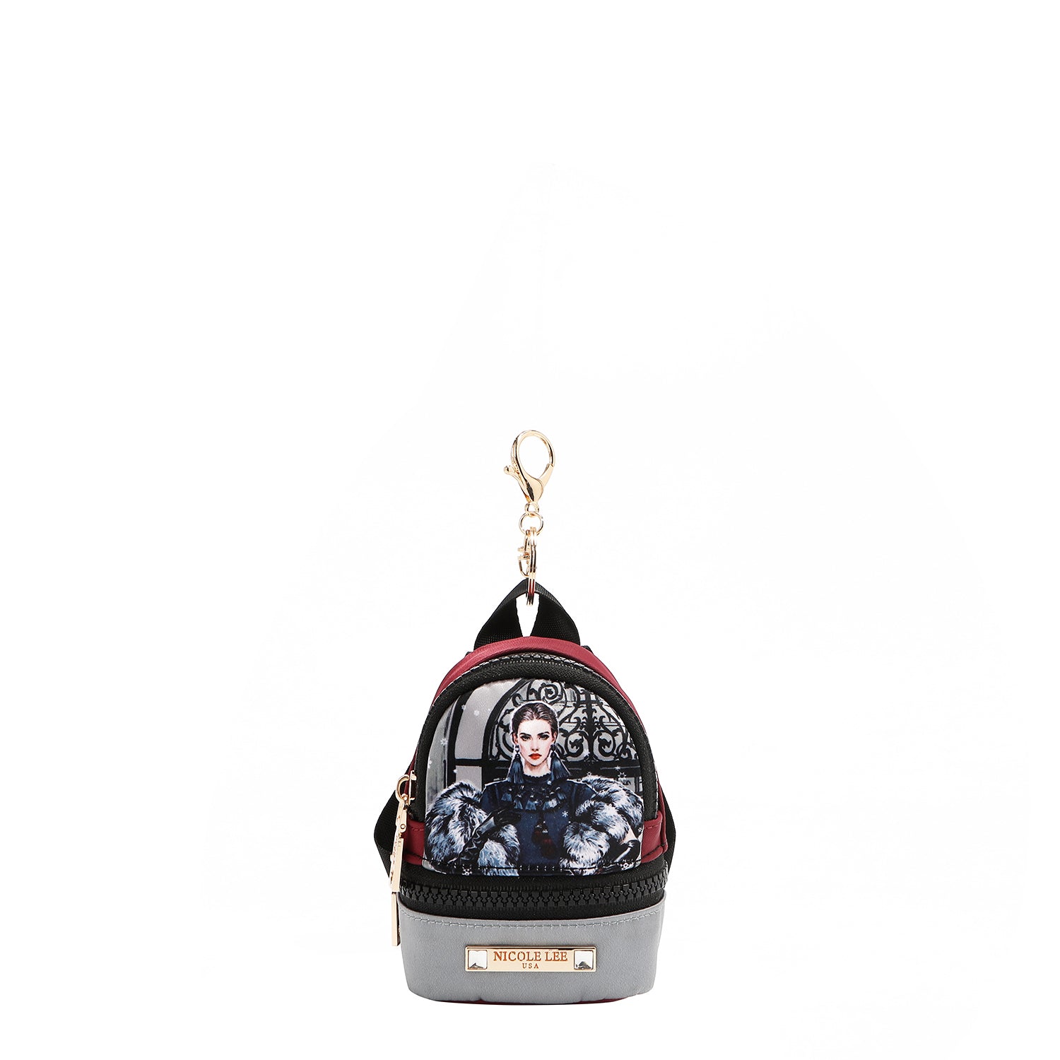 MINI MOCHILA CARTEIRA (<tc>MODA SNOWFLAKE</tc>)