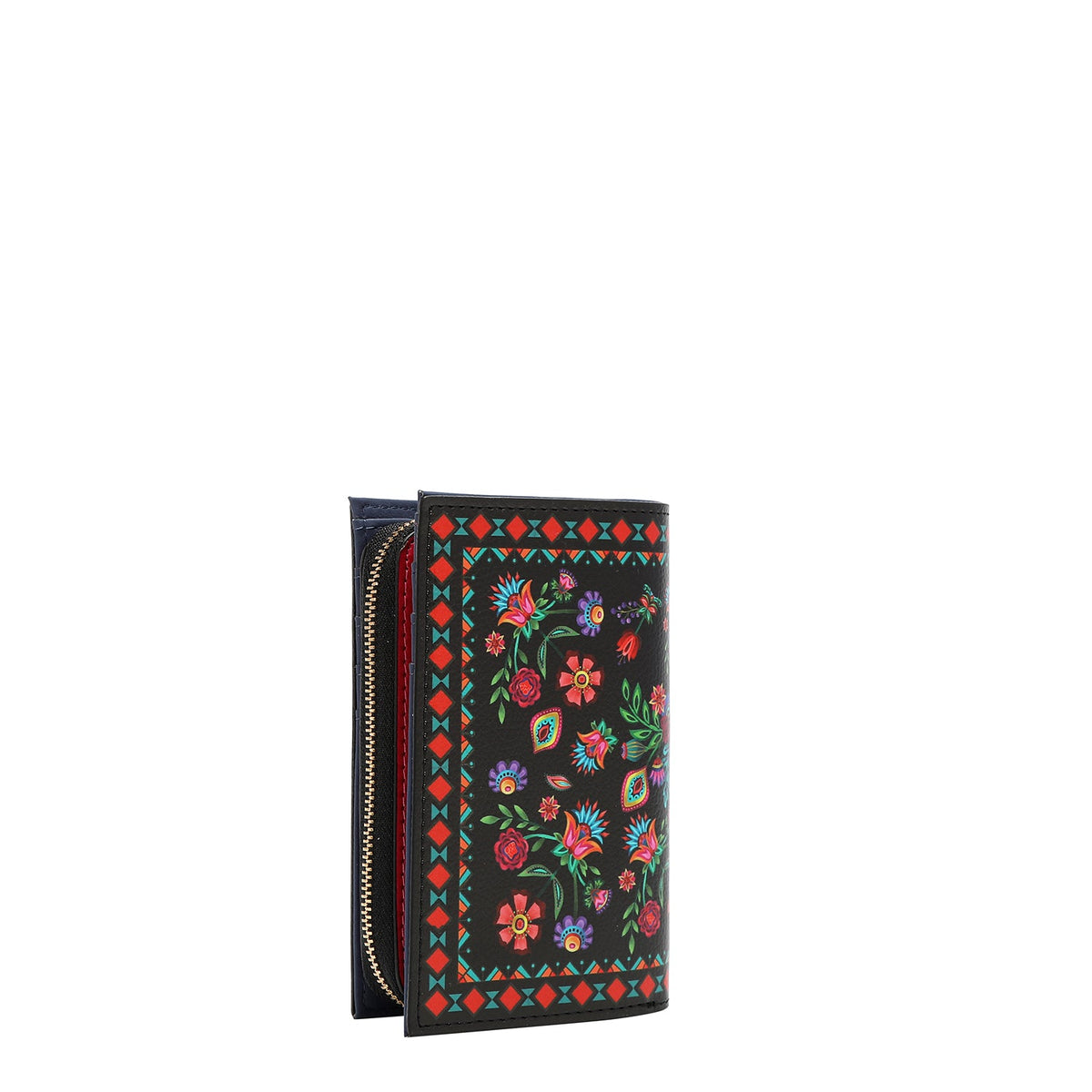 CARTERA PLEGABLE CON CREMALLERA CENTRAL (KEEP DREAMING)