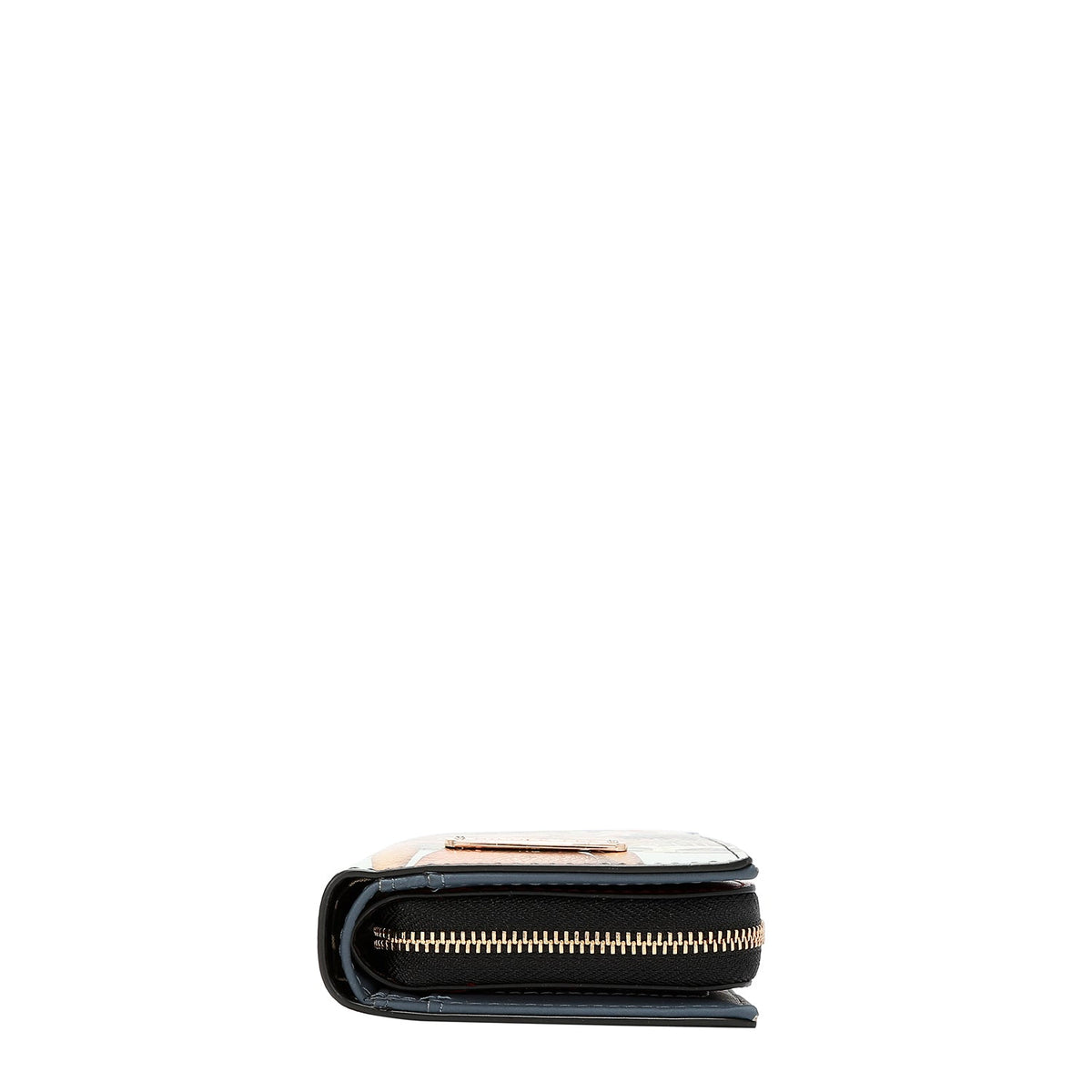 CARTERA PLEGABLE CON CREMALLERA CENTRAL (LONDON EYE-NEGRO)