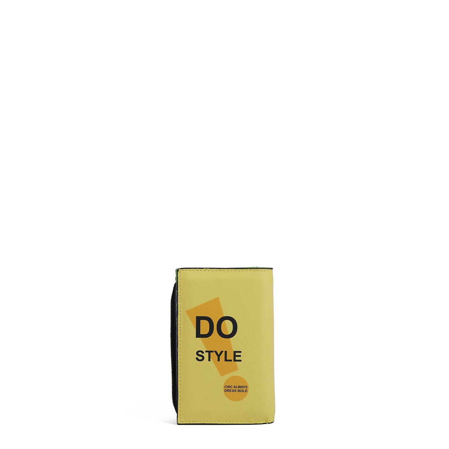 Portfólio dobrável com zíper central (esmalte)