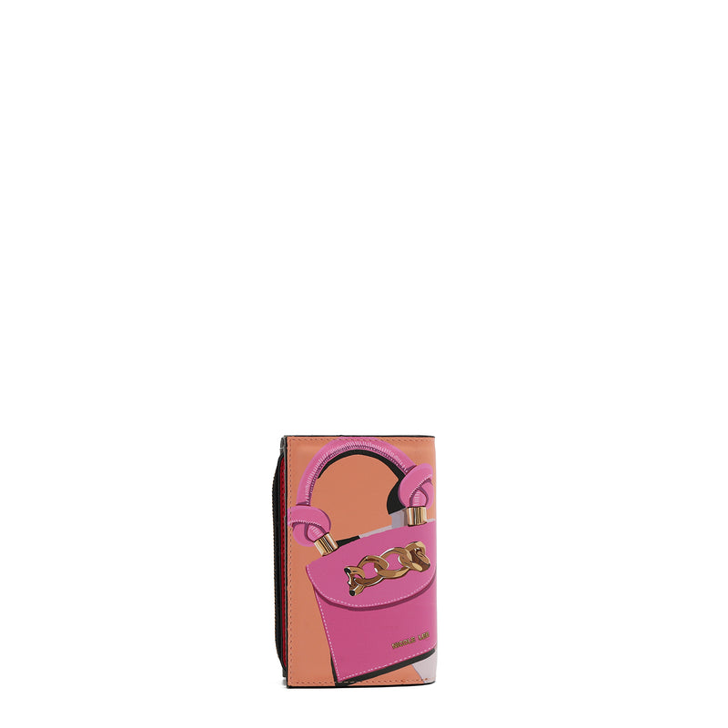 LAYERED FOLDABLE WALLET (<tc>VIOLET BLOSSOM</tc>)