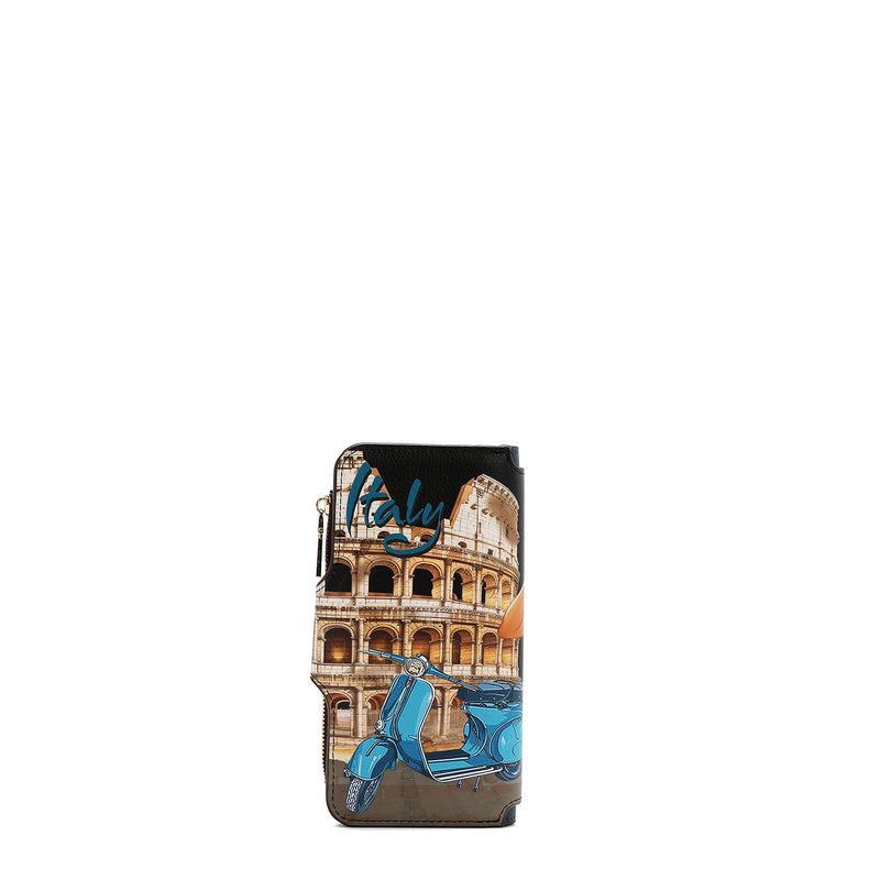 LAYERED FOLDABLE WALLET (<tc>MARTHA TRAVELS ITALY</tc>)