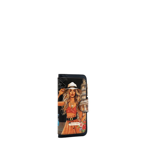 LAYERED FOLDABLE WALLET (<tc>MARTHA TRAVELS ITALY</tc>)