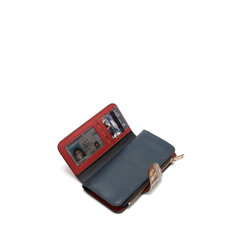 LAYERED FOLDABLE WALLET (<tc>SUN & SAND</tc>)