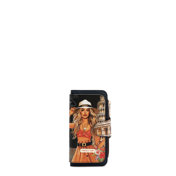 LAYERED FOLDABLE WALLET (<tc>MARTHA TRAVELS ITALY</tc>)