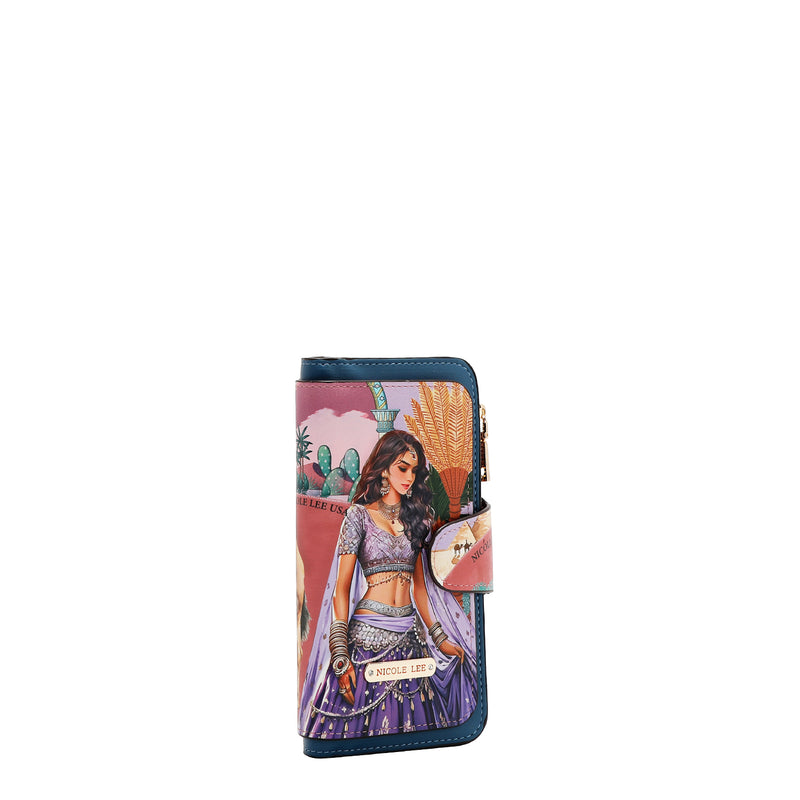 LAYERED FOLDABLE WALLET (<tc>QUEEN CLEOPATRA</tc>)