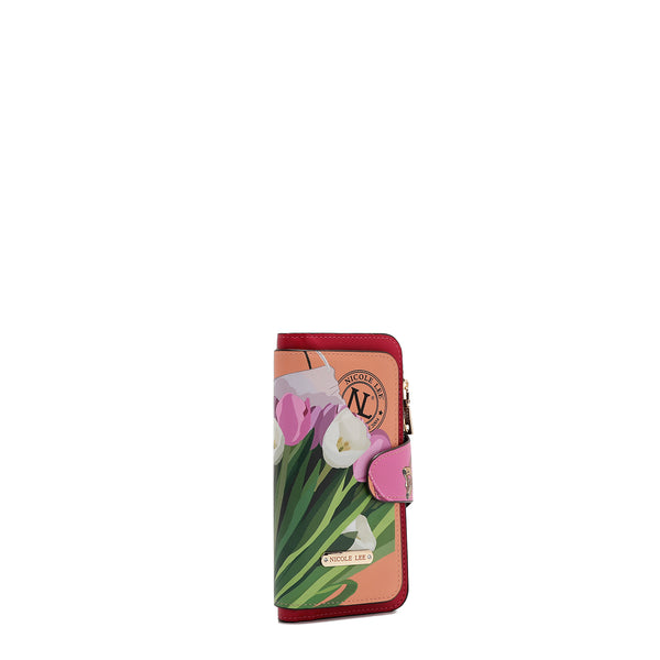 LAYERED FOLDABLE WALLET (<tc>VIOLET BLOSSOM</tc>)