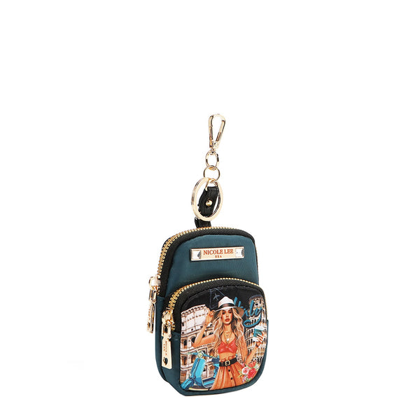 MINI MANDY BACKPACK KEYCHAIN ​​(<tc>MARTHA TRAVELS ITALY</tc>)