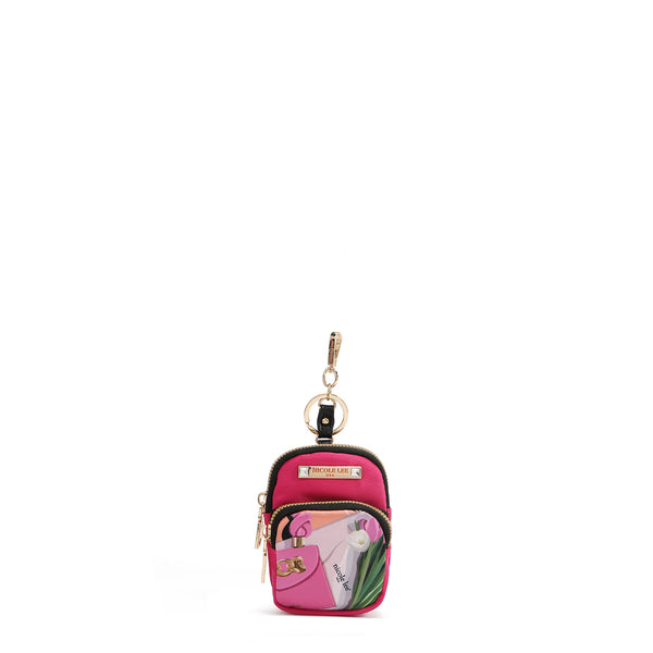 MINI MANDY BACKPACK KEYCHAIN ​​(<tc>VIOLET BLOSSOM</tc>)