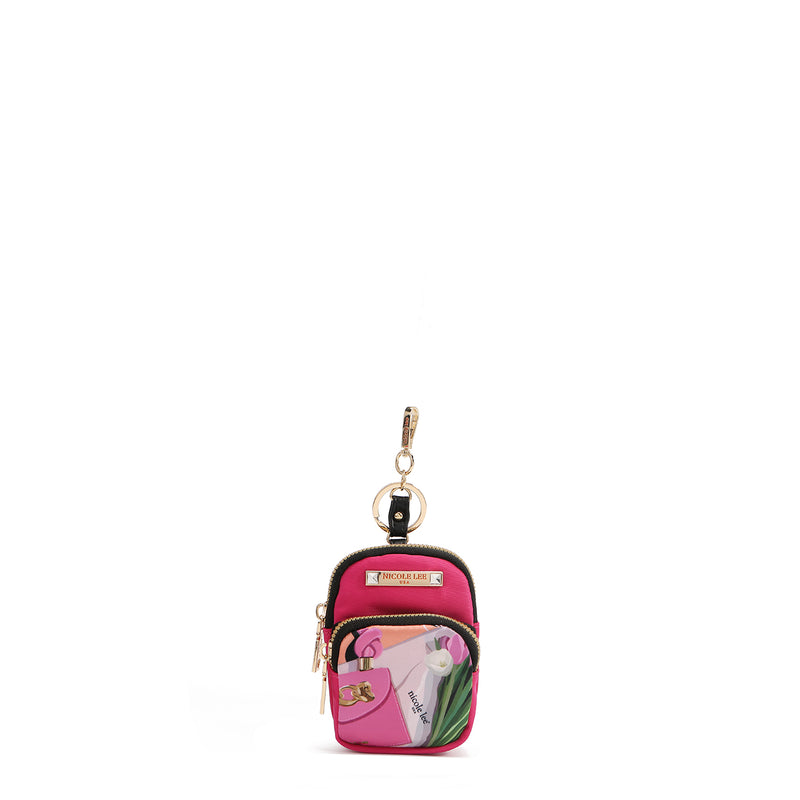 MINI MANDY BACKPACK KEYCHAIN ​​(<tc>VIOLET BLOSSOM</tc>)