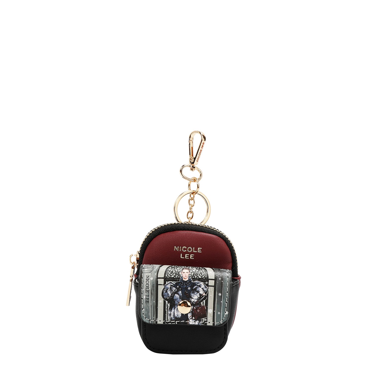 CHAVEIRO COM MINI ESTOJO (<tc>MODA SNOWFLAKE</tc>)