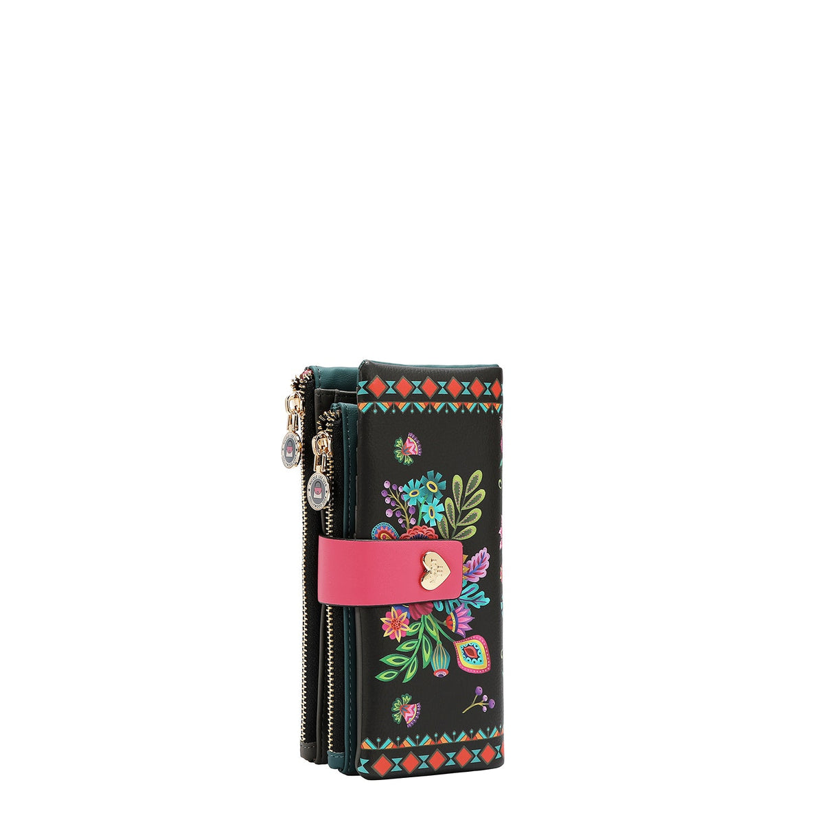 CARTERA CON CIERRE DE BROCHE (KEEP DREAMING)