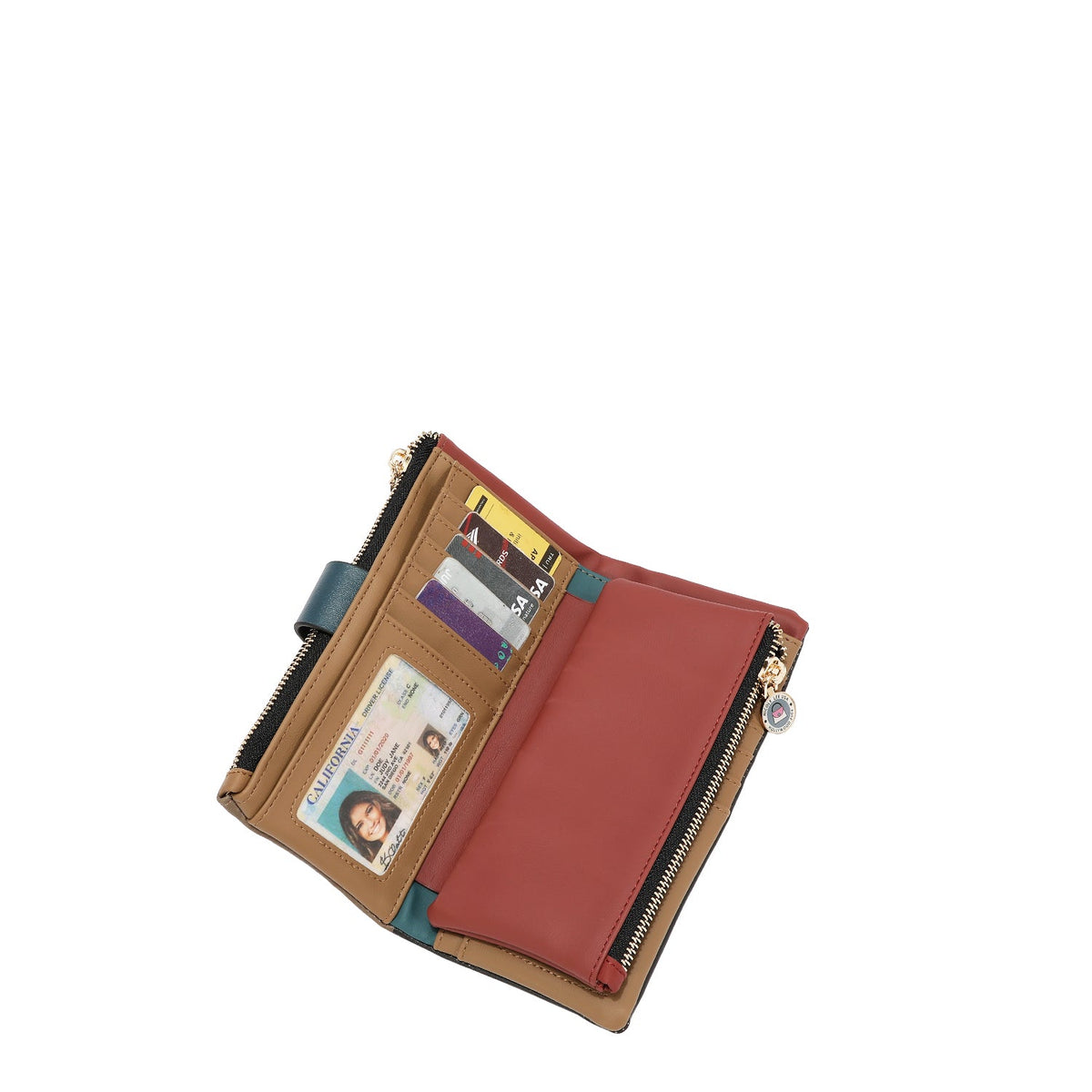 CARTERA CON CIERRE DE BROCHE (KEEP DREAMING)