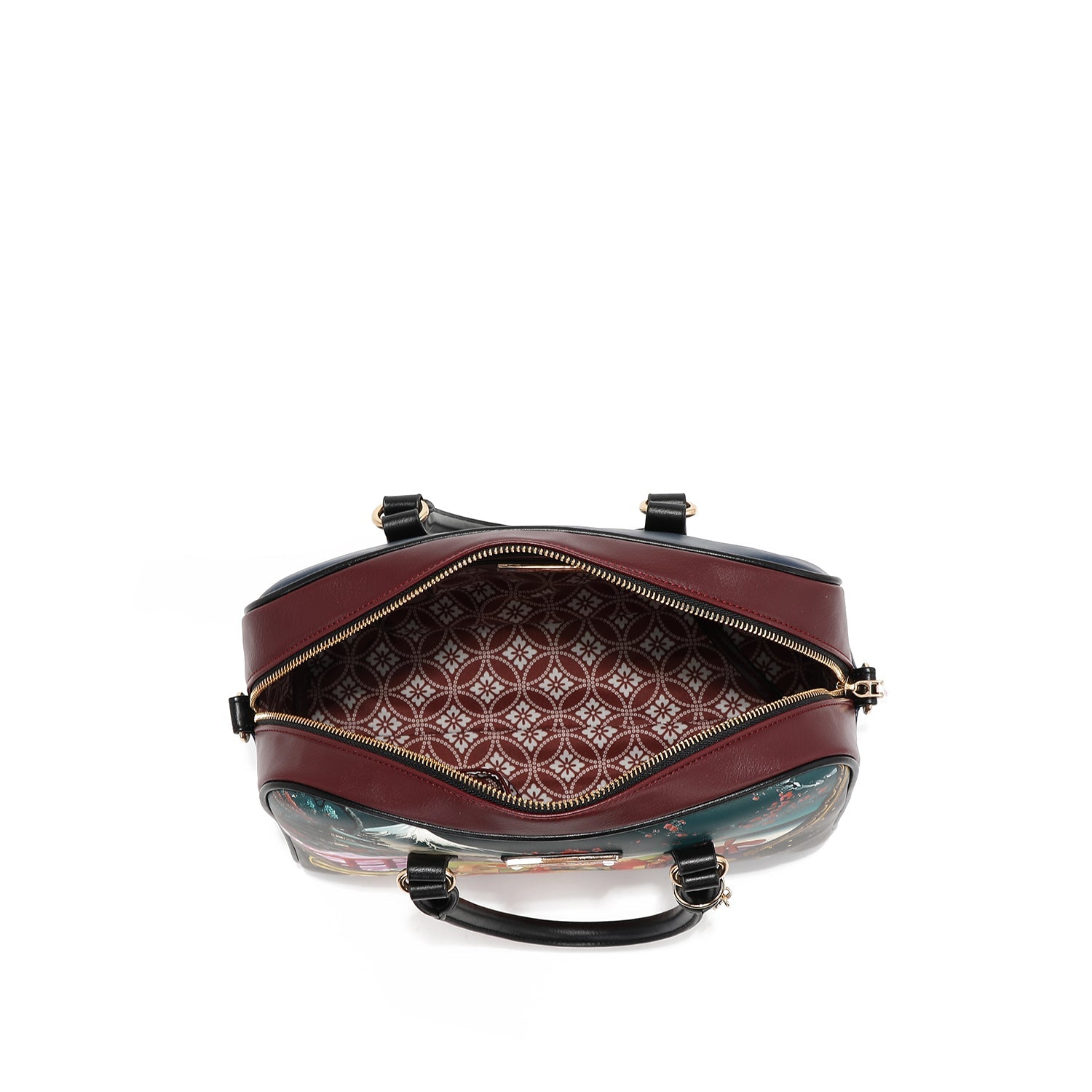 3-TEILIGES SET (HANDTASCHEN, SCHULTERTASCHE, GELDBÖRSE) (<tc>AKIKO LA BELLEZA</tc>)