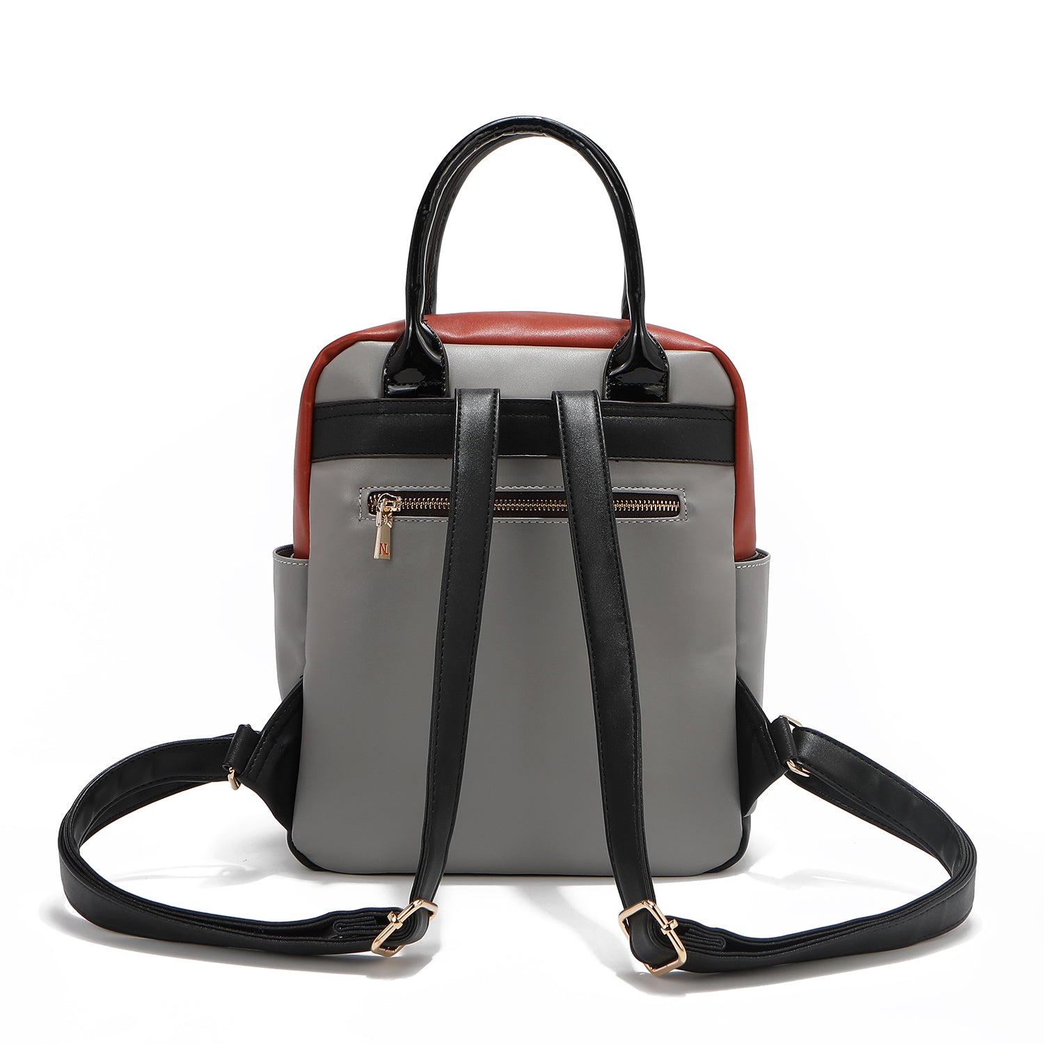 Conjunto de 3 peças (mochila, bolsa transversal, carteira) (<tc>VIOLET BLOSSOM</tc>)