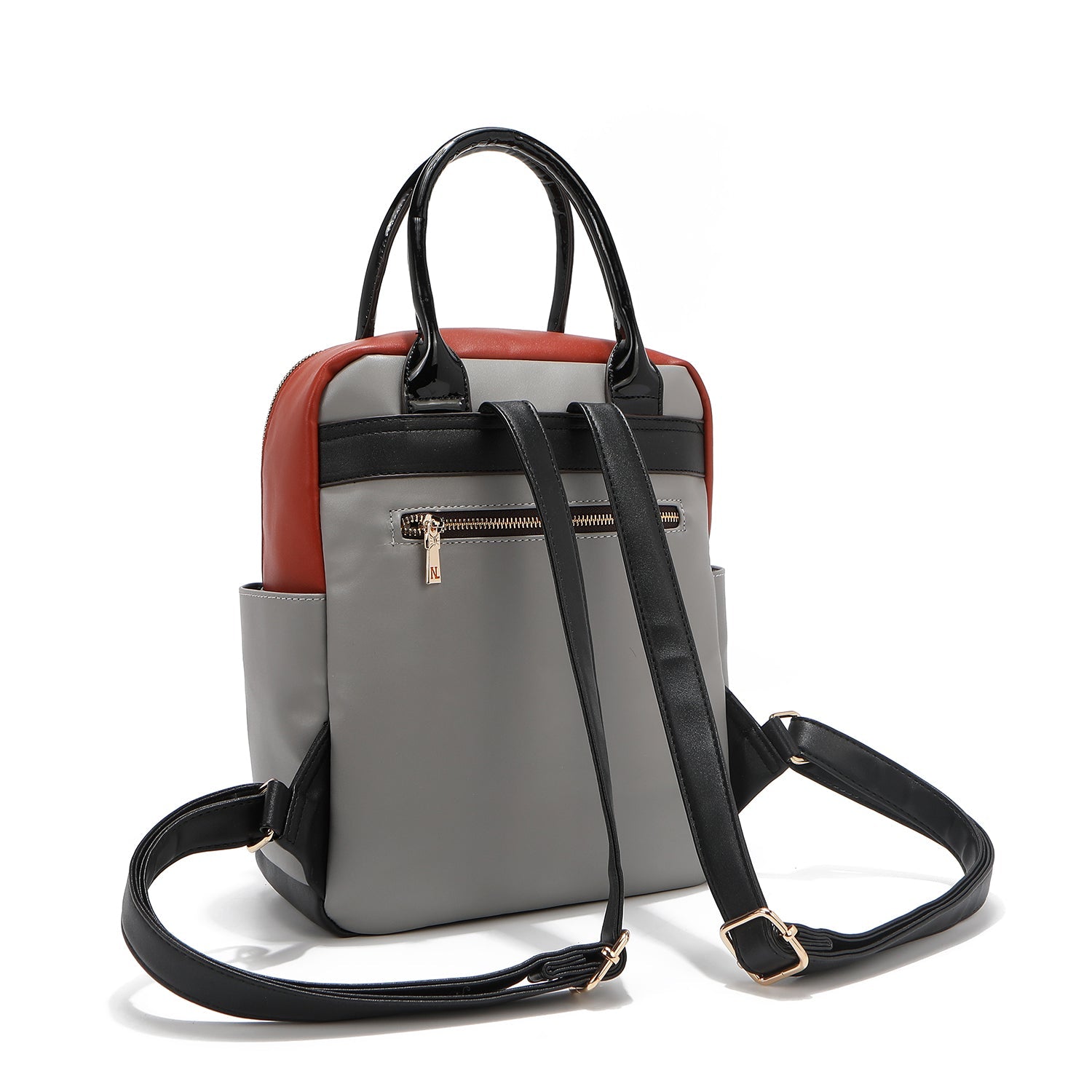Conjunto de 3 peças (mochila, bolsa transversal, carteira) (<tc>VIOLET BLOSSOM</tc>)