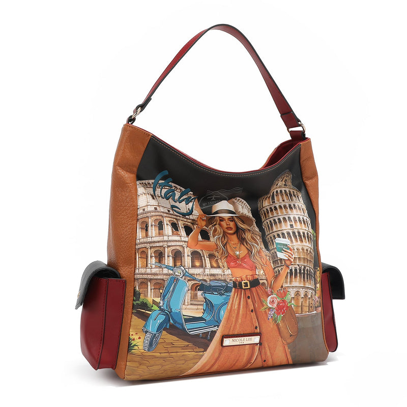 3 PIECE SET (BAG, CROSSBODY, WALLET) (<tc>MARTHA TRAVELS ITALY</tc>)