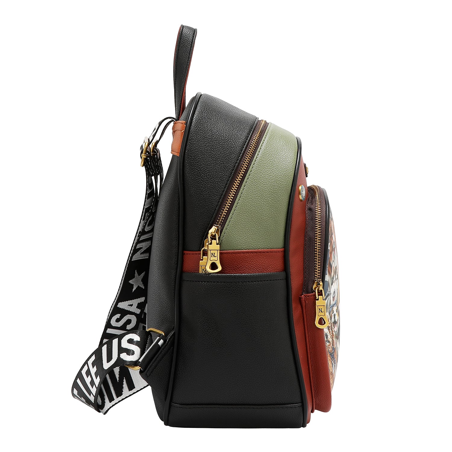 CONJUNTO DE 3 PIEZAS (MOCHILA, BANDOLERA, CARTERA) (BEST SMILE)