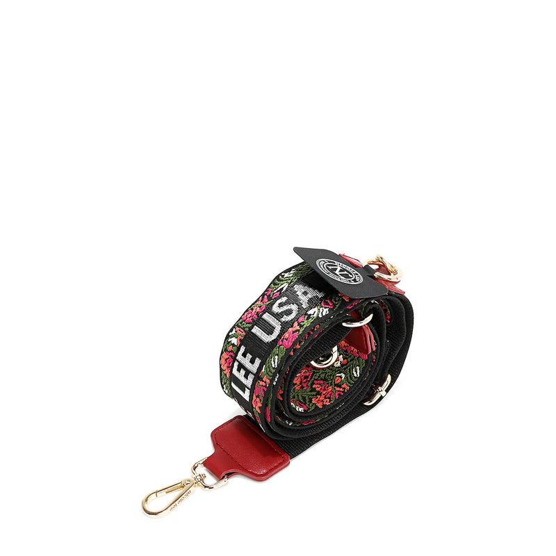 Multipurpose belt for telephone with flower (red)