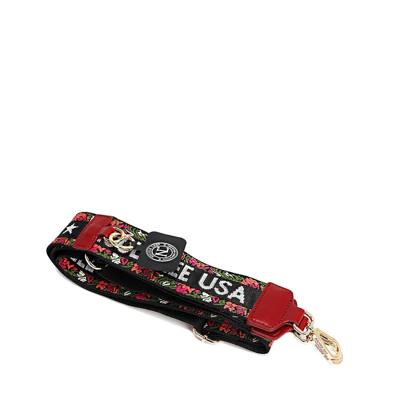 Multipurpose belt for telephone with flower (red)