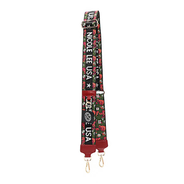 Multipurpose belt for telephone with flower (red)