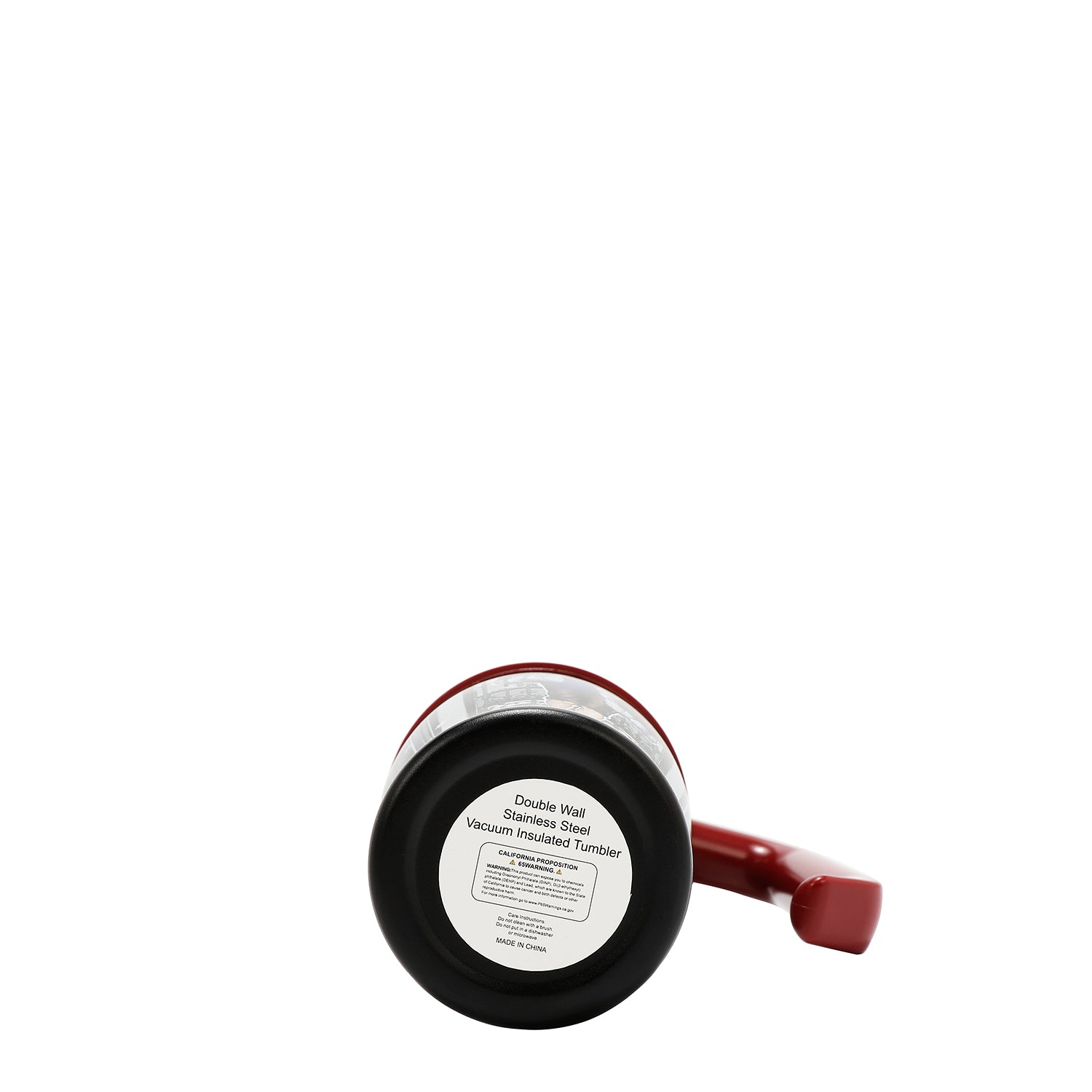 VASO CON ASA 1.2L CON DISEÑO (MODA SNOWFLAKE)