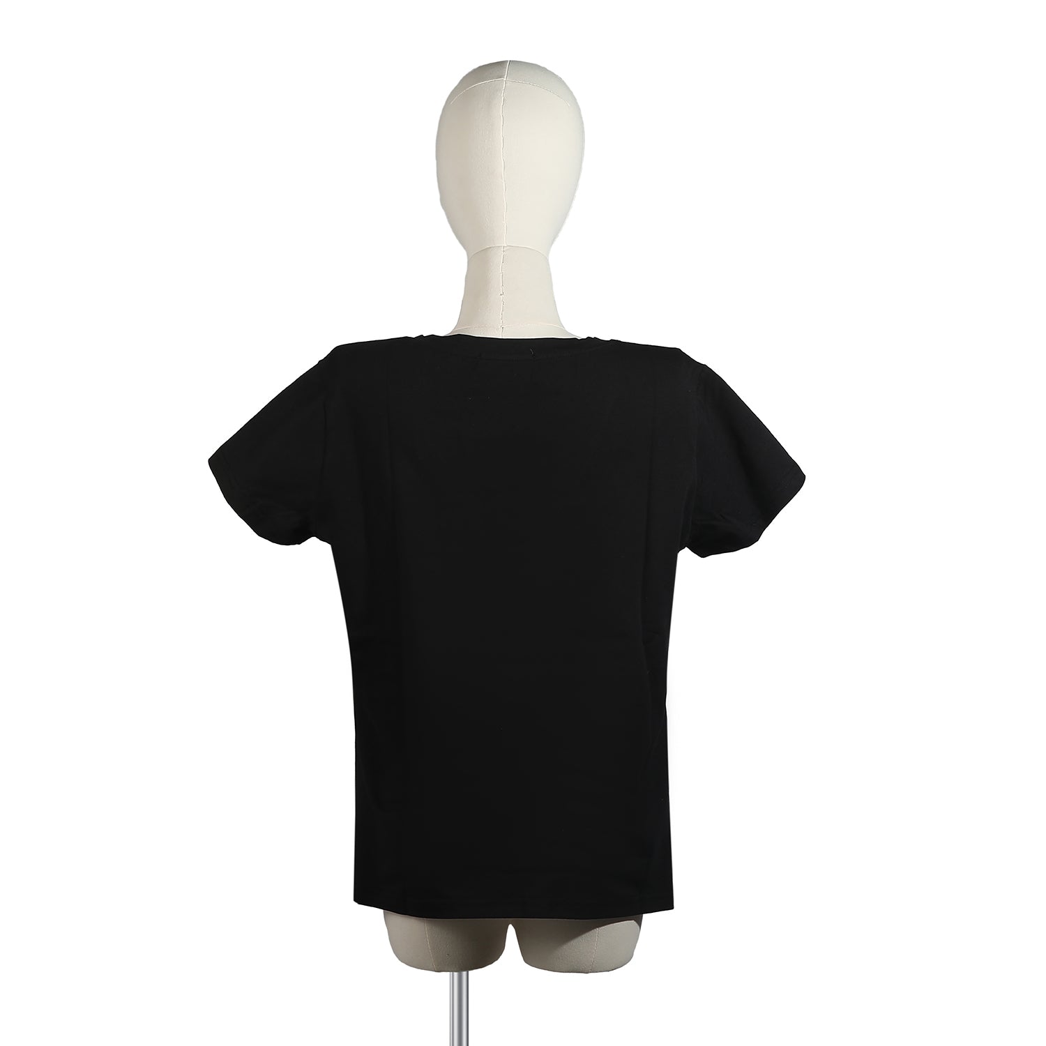 MODISCHES T-SHIRT MIT V-AUSSCHNITT (<tc>DREAM COMES TRUE</tc> WEISS)